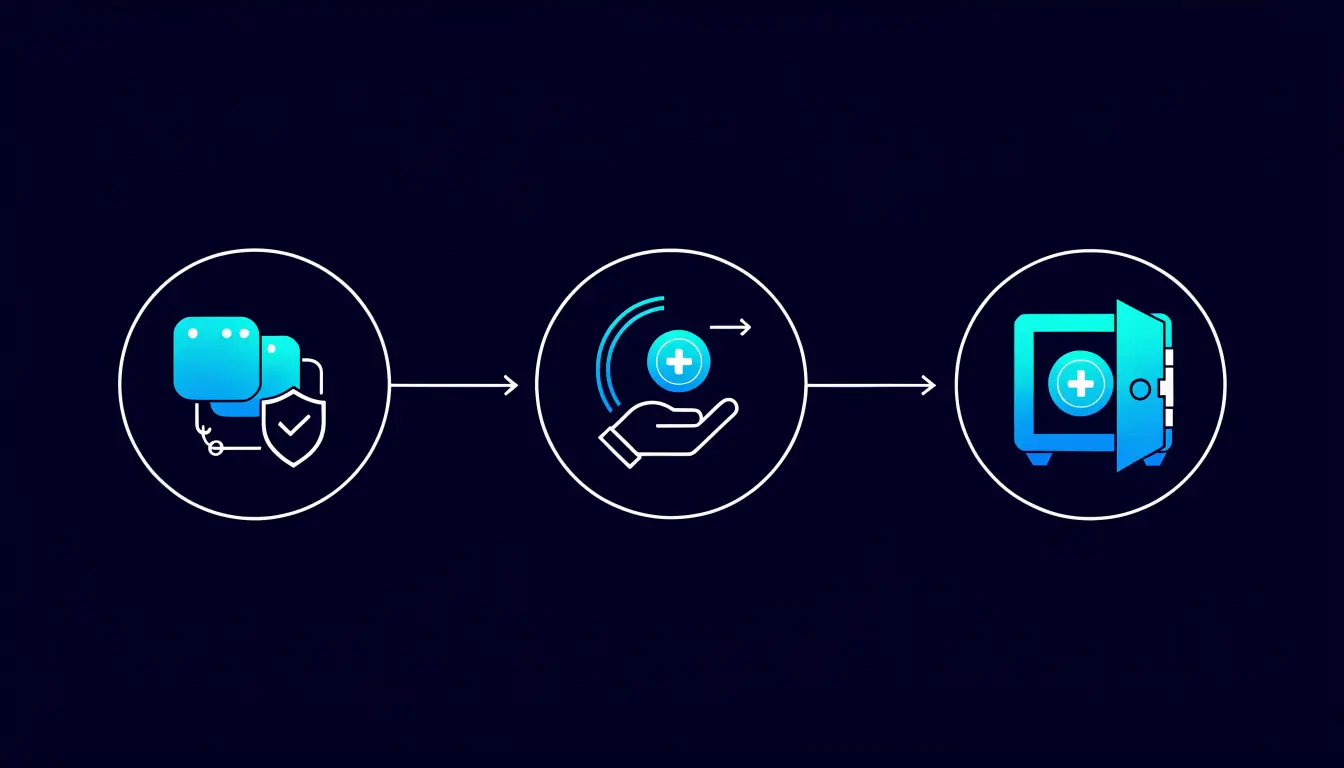 Steps for a first crypto purchase: choose a reputable exchange, verify identity, enable two-factor authentication, then buy a small amount