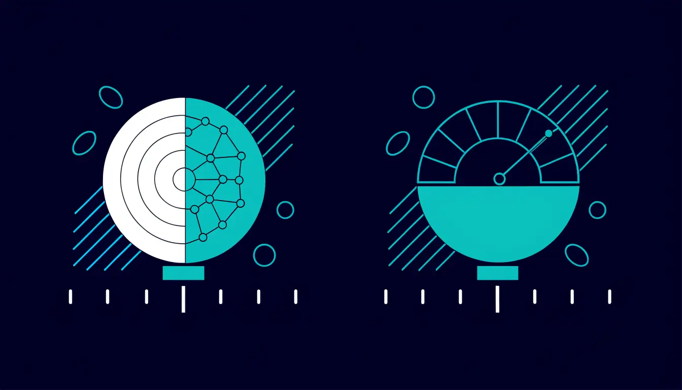 USDT and USDC dollar stablecoin tokens side by side, each labelled to represent one US dollar