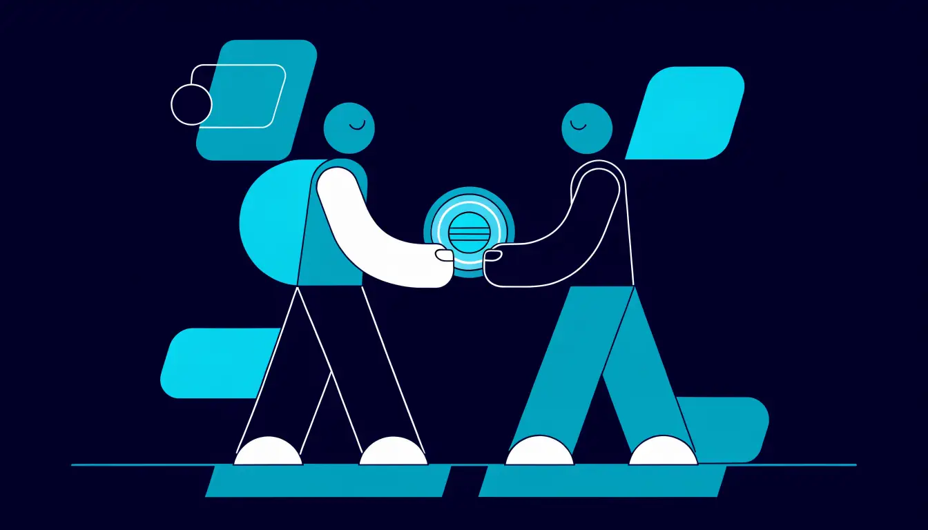 Funding rates in crypto futures: long and short traders exchanging periodic payments to keep the perpetual price near spot