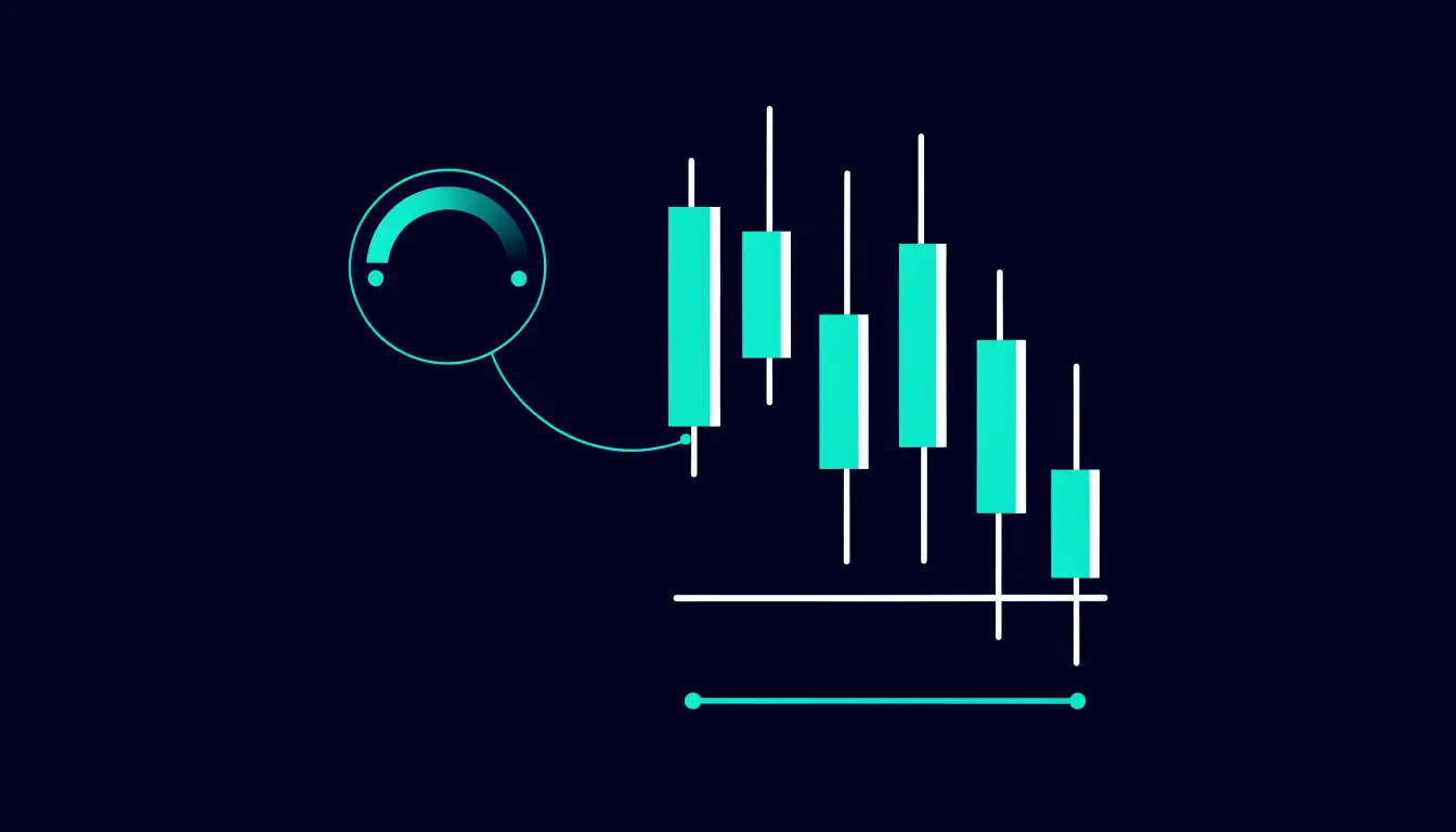 A trader planning a stop-loss placement on a chart with notes about risk and trigger price, not emotion